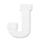13" White MDF Uppercase Letter by Make Market®